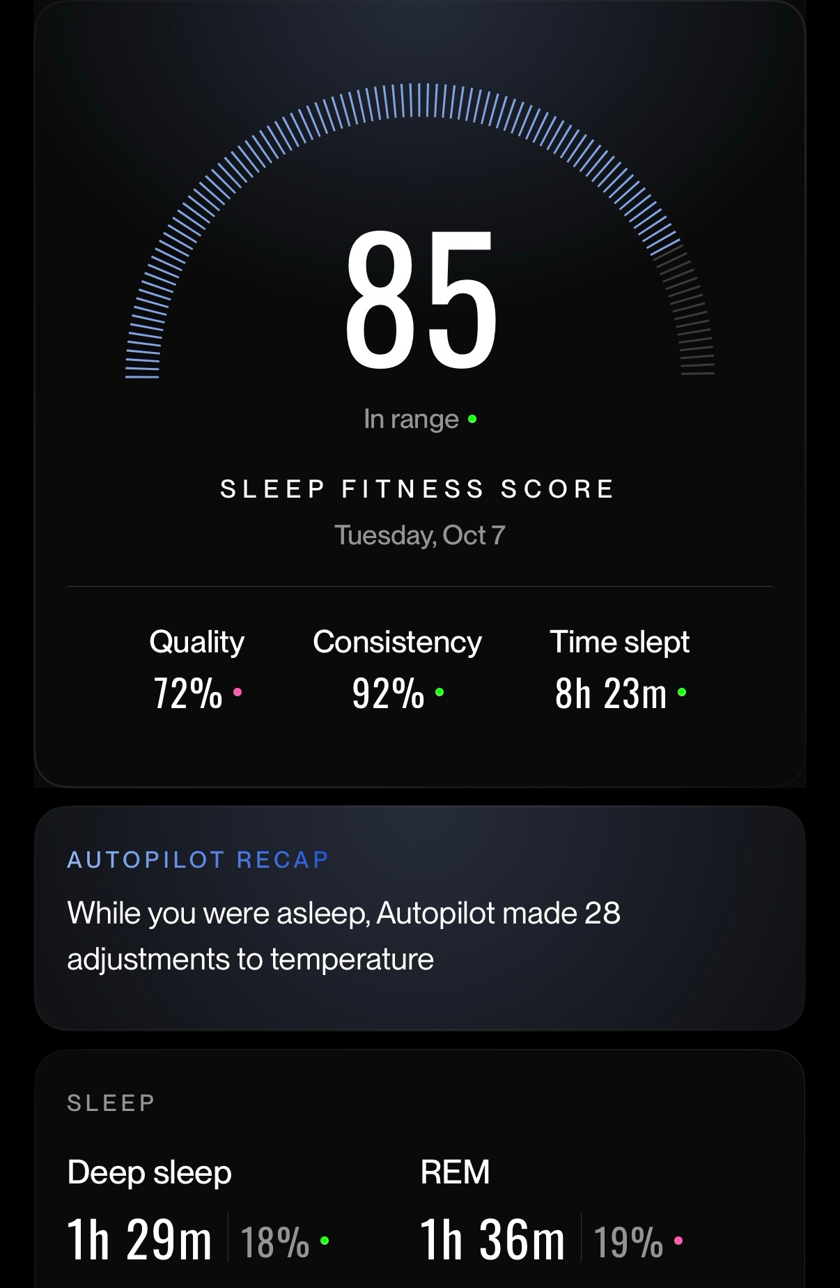 Getting Better Sleep: Eight Sleep Pod